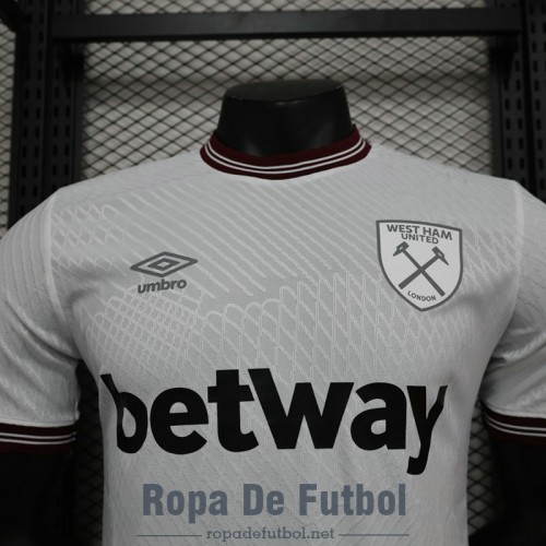 Camiseta Authentic West Ham United Segunda Equipacion 2023/2024