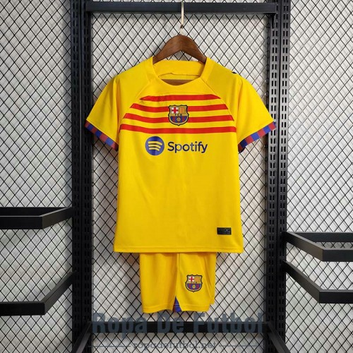 Camiseta Barcelona 4TH Niños 2022/2023