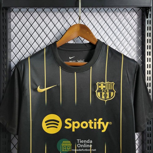 Camiseta Barcelona Negro I 2022/2023