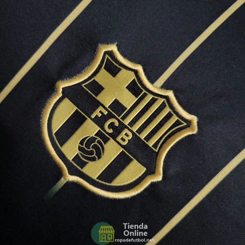 Camiseta Barcelona Negro I 2022/2023