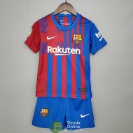 Camiseta Barcelona Niños Primera Equipación 2021/2022