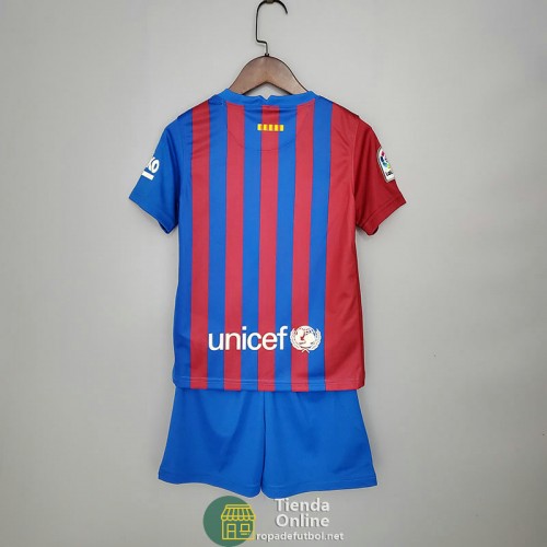 Camiseta Barcelona Niños Primera Equipación 2021/2022