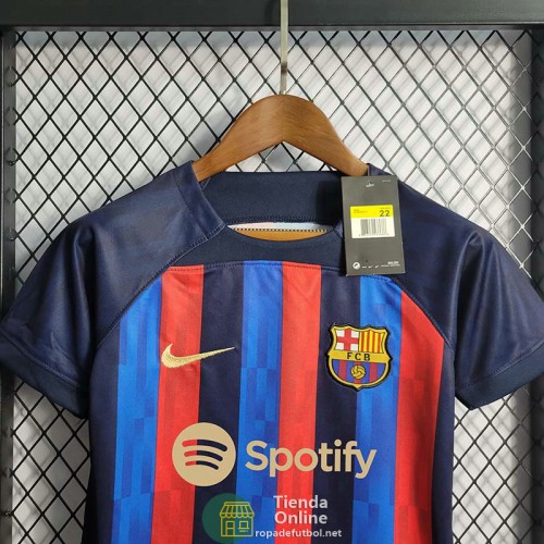 Camiseta Barcelona Niños Primera Equipación 2022/2023