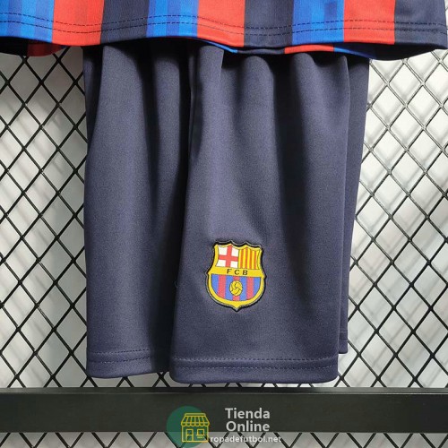 Camiseta Barcelona Niños Primera Equipación 2022/2023