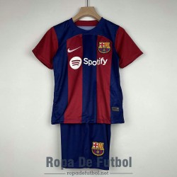 Camiseta Barcelona Ninos Primera Equipacion 2023/2024