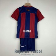 Camiseta Barcelona Ninos Primera Equipacion 2023/2024