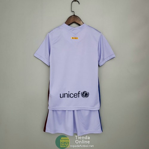 Camiseta Barcelona Niños Segunda Equipación 2021/2022