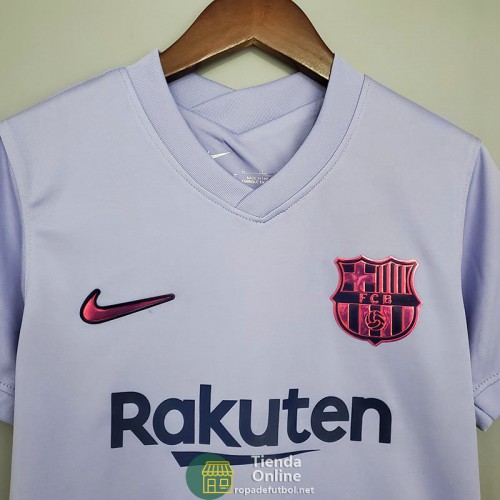 Camiseta Barcelona Niños Segunda Equipación 2021/2022