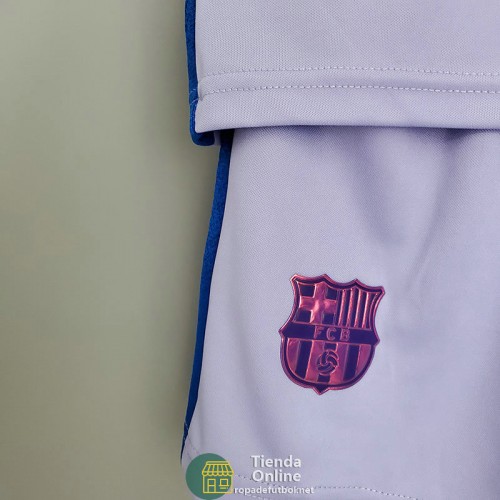 Camiseta Barcelona Niños Segunda Equipación 2021/2022