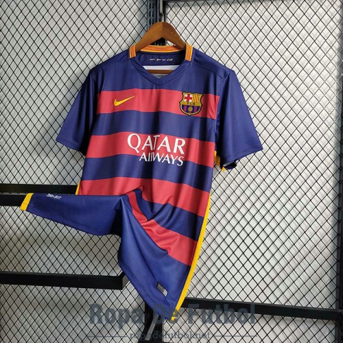 Camiseta Barcelona Retro Primera Equipación 2015/2016