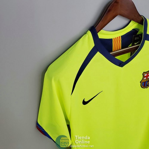 Camiseta Barcelona Retro Segunda Equipación 2005/2006