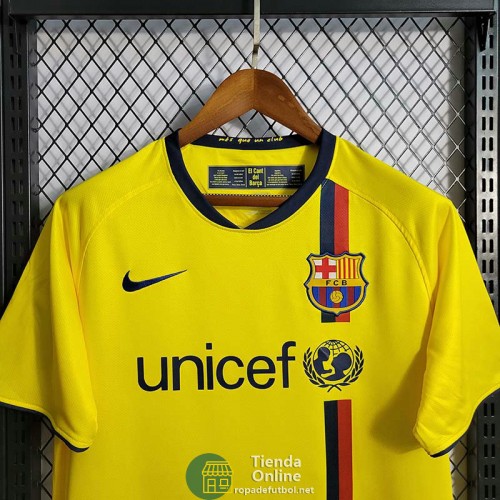 Camiseta Barcelona Retro Segunda Equipación 2008/2009