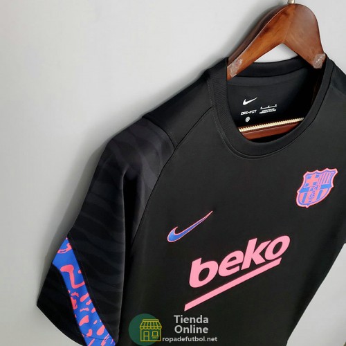 Camiseta Barcelona Training Negro II 2021/2022