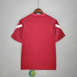 Camiseta Barcelona Training Rojo II 2021/2022