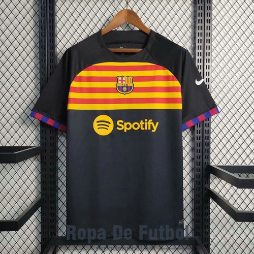 Camiseta Barcelona Training Suit Negro I 2023/2024