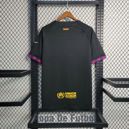 Camiseta Barcelona Training Suit Negro I 2023/2024