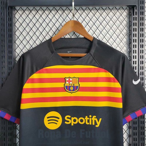 Camiseta Barcelona Training Suit Negro I 2023/2024