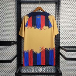 Camiseta Barcelona Training Suit Amarillo I 2023/2024