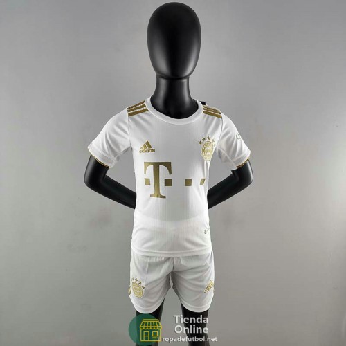 Camiseta Bayern Munich Niños Segunda Equipación 2022/2023