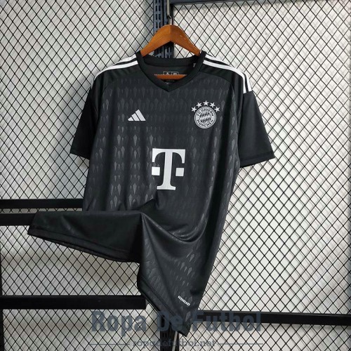 Camiseta Bayern Munich Portero Black 2023/2024