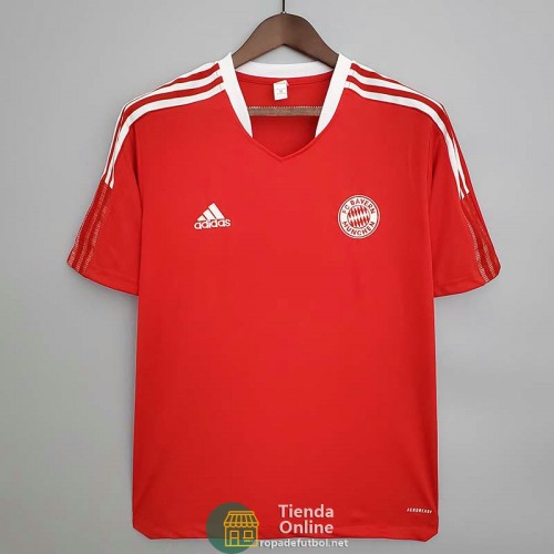 Camiseta Bayern Munich Training Rojo II 2021/2022