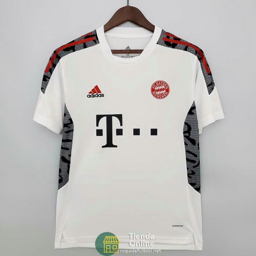 Camiseta Bayern Munich Training Blanco IV 2021/2022