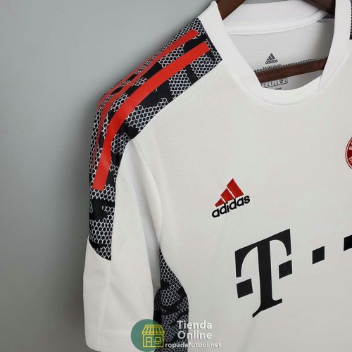 Camiseta Bayern Munich Training Blanco IV 2021/2022