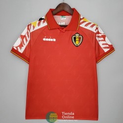 Camiseta Belgica Retro Primera Equipación 1995/1996