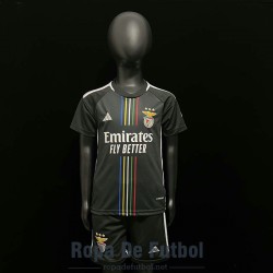 Camiseta Benfica Ninos Segunda Equipacion 2023/2024