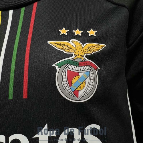 Camiseta Benfica Ninos Segunda Equipacion 2023/2024