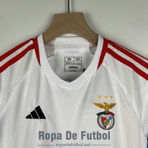 Camiseta Benfica Ninos Tercera Equipacion 2023/2024