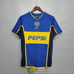 Camiseta Boca Juniors Retro Primera Equipación 2002/2003