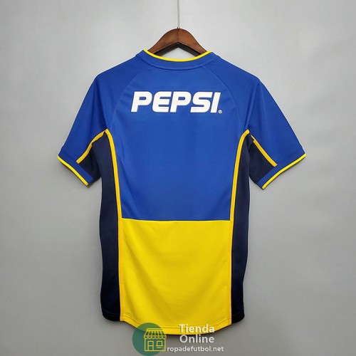 Camiseta Boca Juniors Retro Primera Equipación 2002/2003