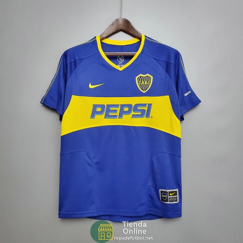 Camiseta Boca Juniors Retro Primera Equipación 2003/2004