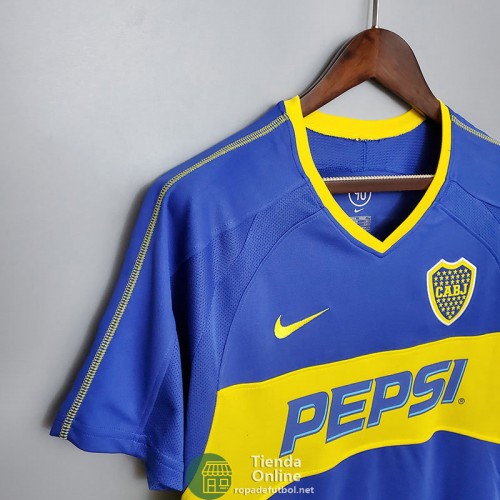 Camiseta Boca Juniors Retro Primera Equipación 2003/2004