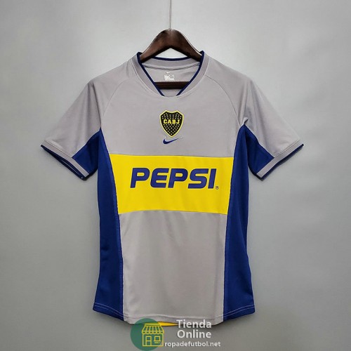 Camiseta Boca Juniors Retro Segunda Equipación 2002/2003