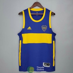 Camiseta Boca Juniors Vest Azul 2021/2022