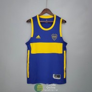 Camiseta Boca Juniors Vest Azul 2021/2022