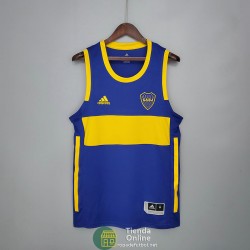 Camiseta Boca Juniors Vest Azul 2021/2022