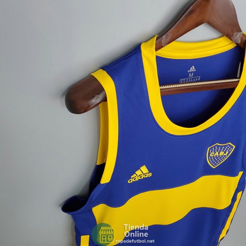 Camiseta Boca Juniors Vest Azul 2021/2022