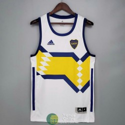 Camiseta Boca Juniors Vest Blanco 2021/2022