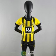 Camiseta Borussia Dortmund Niños Primera Equipación 2022/2023