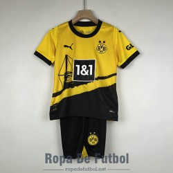 Camiseta Borussia Dortmund Ninos Primera Equipacion 2023/2024