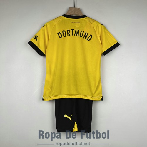 Camiseta Borussia Dortmund Ninos Primera Equipacion 2023/2024