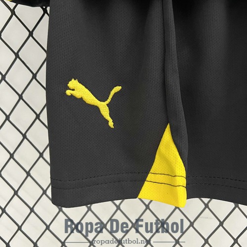 Camiseta Borussia Dortmund Ninos Segunda Equipación 2023/2024