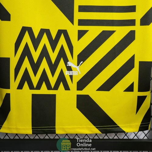 Camiseta Borussia Dortmund Pre Match Training Amarillo I 2022/2023