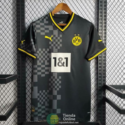 Camiseta Borussia Dortmund Segunda Equipación 2022/2023