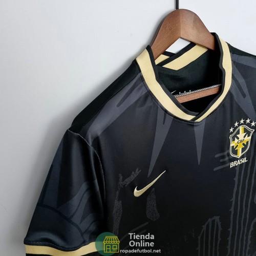 Camiseta Brasil Negro II 2022/2023