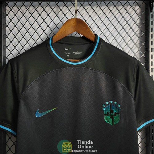 Camiseta Brasil Negro IV 2022/2023