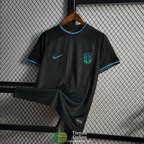 Camiseta Brasil Negro IV 2022/2023